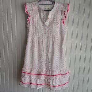 Sail to Sable confetti dot dress with Neon Accents